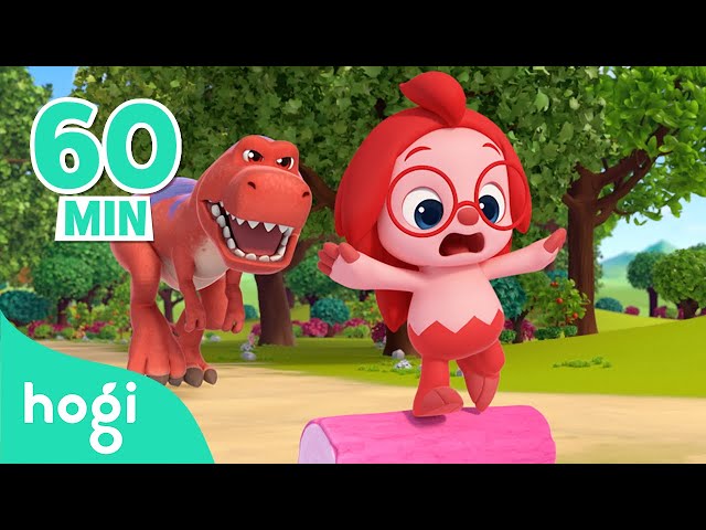 Run, Faster! Hogi and Dinosuar's Colorful Race｜Colors for Kids｜Hogi Nursery Rhymes｜Hogi Colors