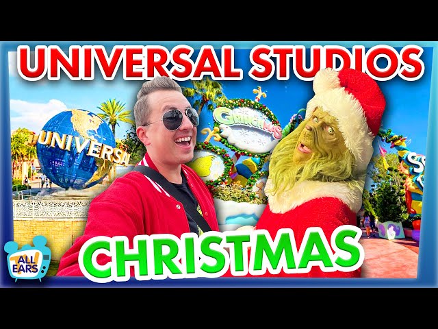 How Universal Does Christmas Better Than Disney World
