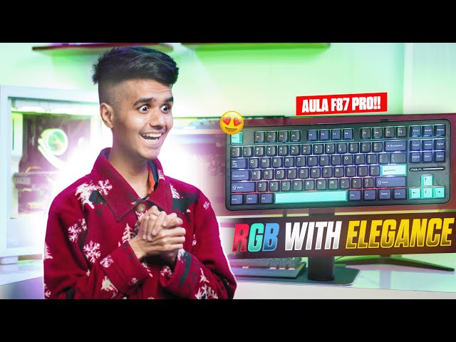 Aula F87 Pro Review Hindi/The Best Custom Keyboard Under 7000