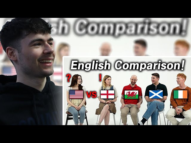 BRITS React to American Shocked by ENGLISH from England, Scotland, Ireland and Wales