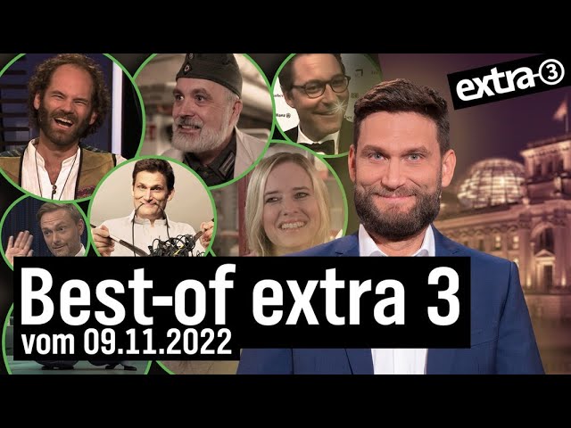 Best-of extra 3 vom 09.11.2022 im NDR | extra 3 | NDR