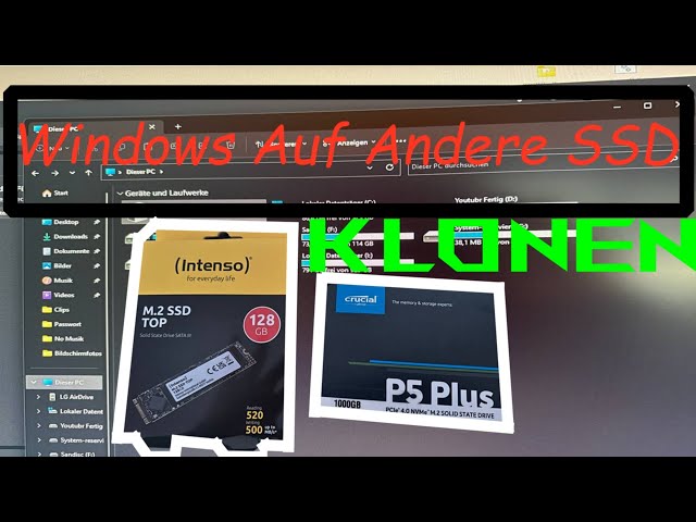 Windows Auf Andere SSD ÜBERTRAGEN!!! Ohne Verlust