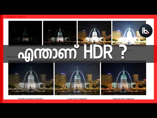 എന്താണ് HDR ? എപ്പോഴാണ് ഇതുപയോഗിക്കേണ്ടത് - What is HDR Explained Malayalam