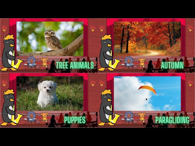 Jazz Baby: Tree Animals, Autumn, Puppies & Paragliding by Oxbridge Baby