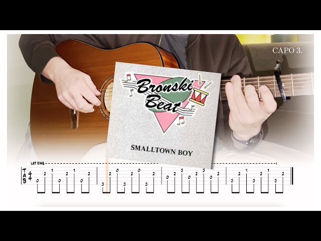 Bronski Beat - Smalltown Boy - Auf der Gitarre spielen - Zupfmuster - Akkorde