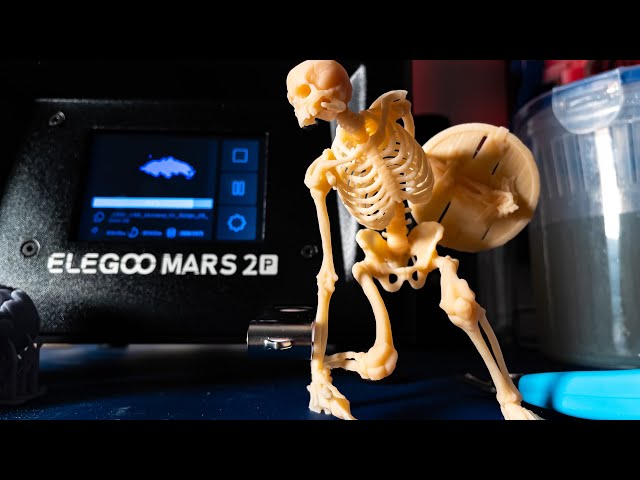 Elegoo Mars 2 Pro $300 Resin 3D Printer Review!