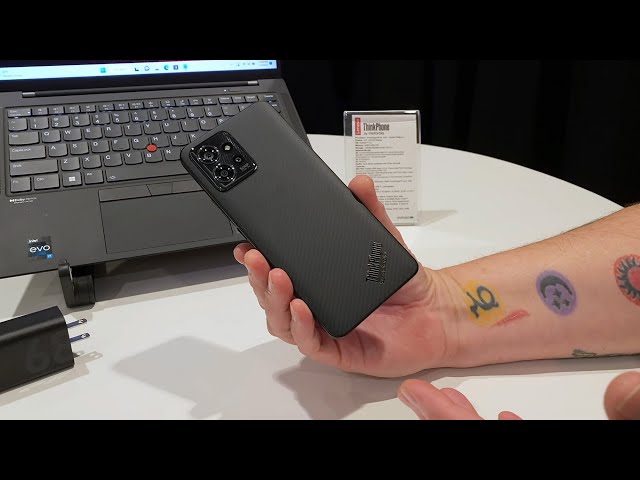 Best Android Phone To PC Integration Ever? Lenovo ThinkPhone Hands-On!