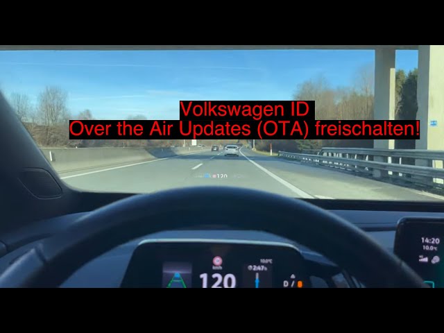 Volkswagen ID - OTA Updates freischalten