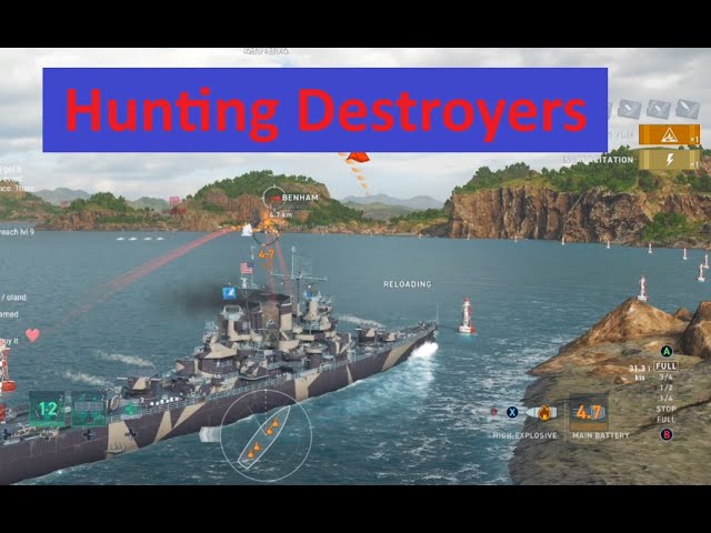 Cleveland - Live Replay - World of Warships Legends