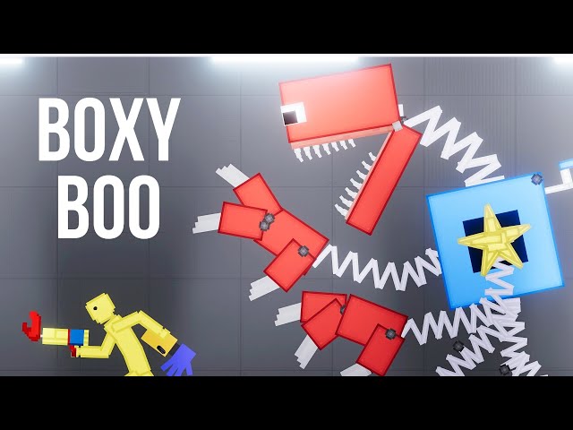Project : Playtime#1 Boxy Boo The New Monster is Terrifying  - People Playground 1.26 beta