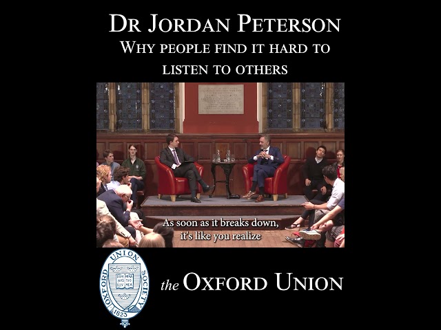 #shorts Jordan Peterson Why people find it hard to listen to others
