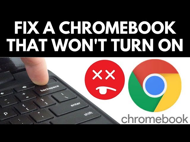 How To Fix A Chromebook That Won't Turn On - Chromebook Tutorial
