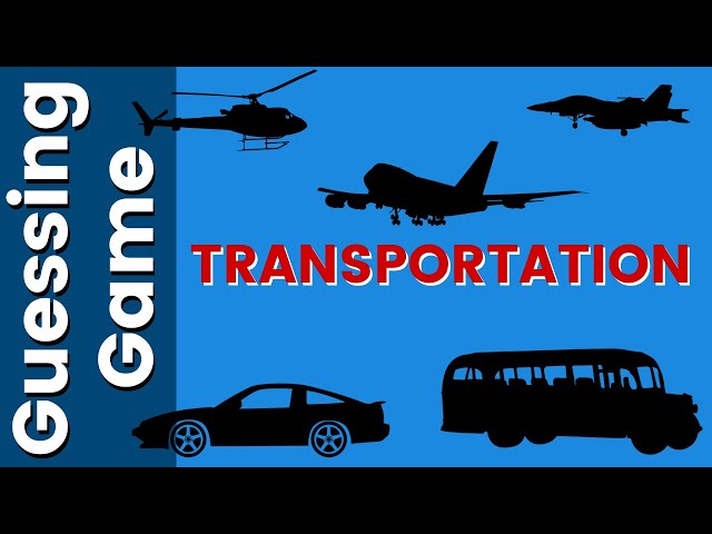 Transportation Vocabulary In English | ESL Game