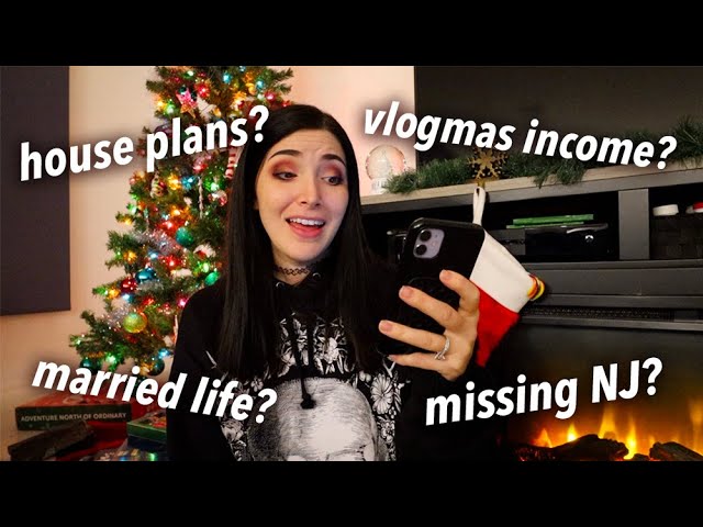 Q&A! Vlogmas pressure, house plans, mental health, controversial book opinions | Kelli Marissa Vlogs