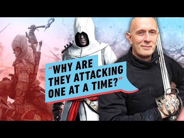 Sword Expert Reacts to Assassin's Creed 1, 2 & 3