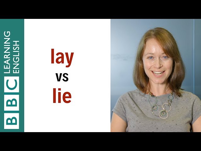 Lie vs Lay - English In A Minute