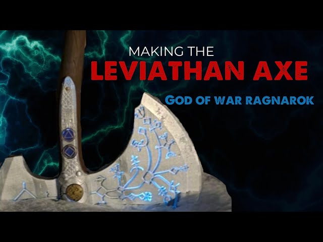 Making the axe from god of war ragnarok, 3d printed prop for cosplay (tuto) en/fr.