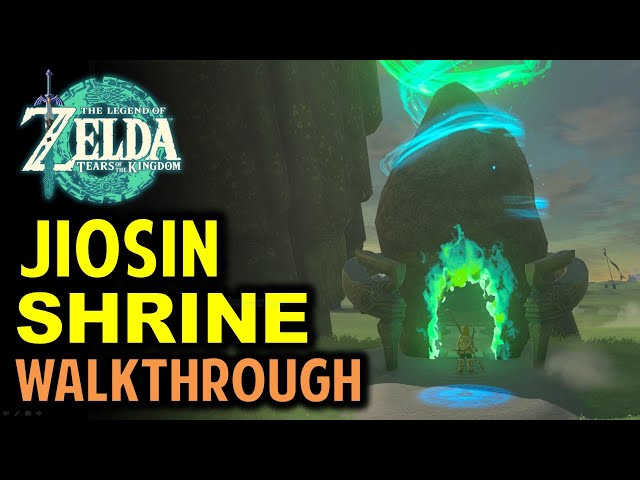 Jiosin Shrine Puzzle: Shape Rotation Walkthrough | The Legend of Zelda: Tears of the Kingdom