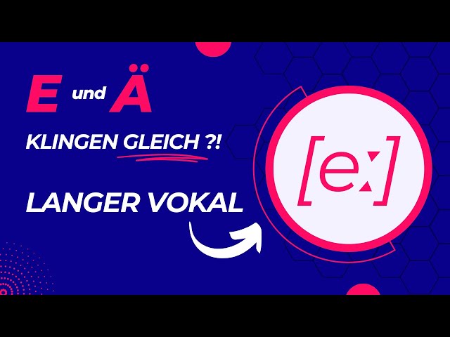 How To Pronounce "e" in German | Long [eː] Vowel