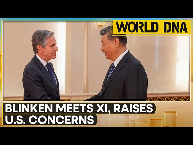 Antony Blinken in China: Chinese FM urges US not to suppress China's development | World DNA | WION
