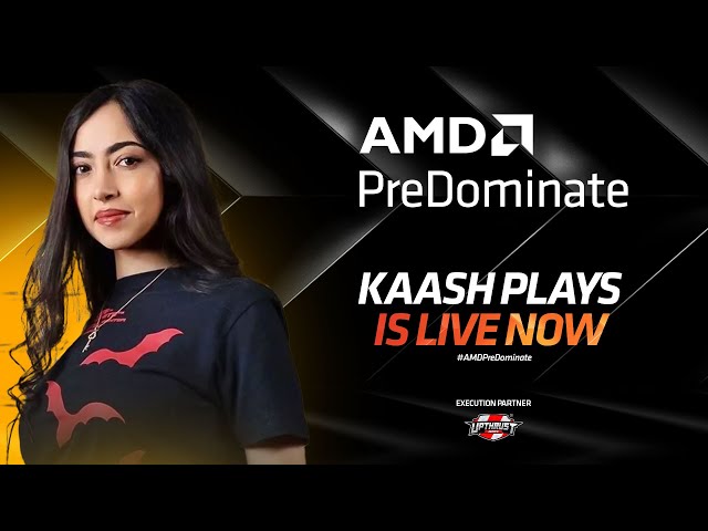 AMD PreDominate | Kaash Plays | BGMI Fall Guys and Skribble