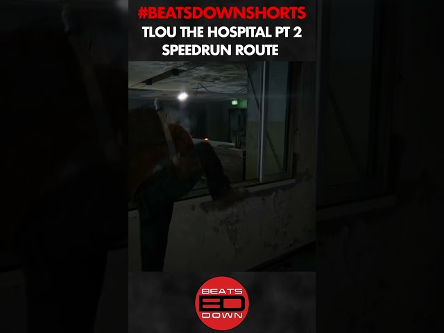 TLOU The Hospital Part 2 speedrun route #Shorts