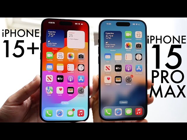 iPhone 15 Plus Vs iPhone 15 Pro Max In 2024! (Comparison) (Review)
