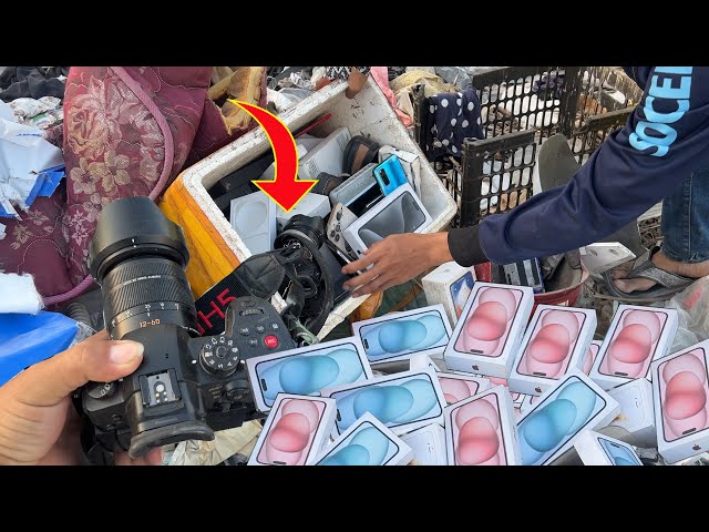 Amazing Day!🥰 Found Good Camera & Many Abandoned Phones From Garbage ! Restore Broken Phone