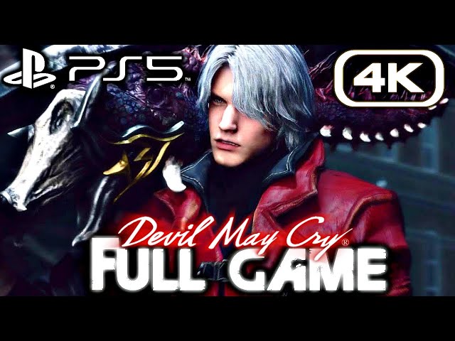 DEVIL MAY CRY PS5 REMASTERED Gameplay Walkthrough FULL GAME (4K 60FPS) No Commentary