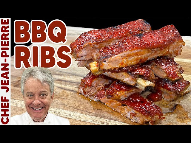 The Best Oven Roasted BBQ Ribs | Chef Jean-Pierre