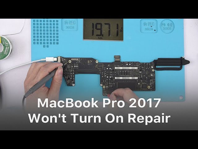 MacBook Pro 2017 Won't Turn On Troubleshooting Guide