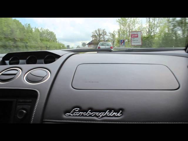 Lamborghini Gallardo LP560-4 Spyder Ride, Tunnel sound, Accelerations