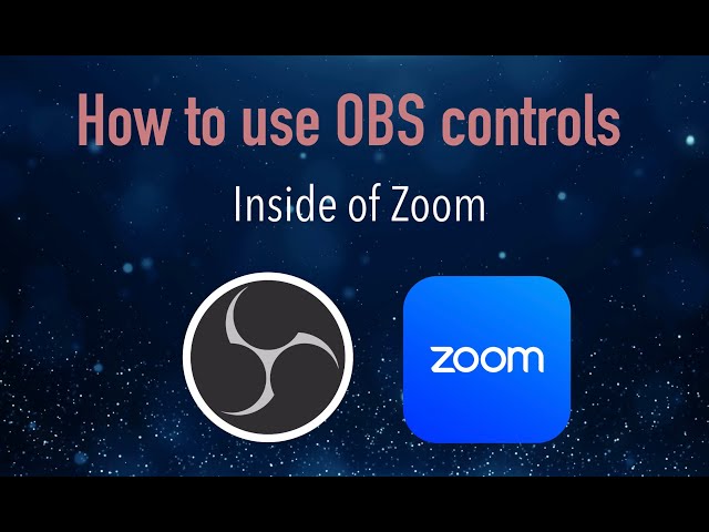OBS Studio Tips and Tricks | How to use OBS Studio controls and effects on a Zoom meeting