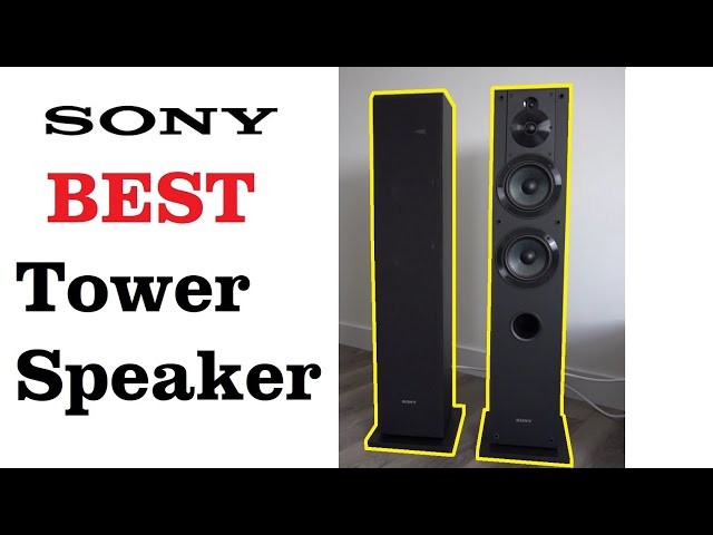 Sony BEST Tower Speakers SS-CS3 Affordable