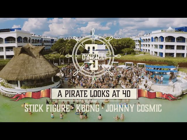 TJ O'Neill, Stick Figure, KBong & Johnny Cosmic - "A Pirate Looks at 40" (Official Music Video)