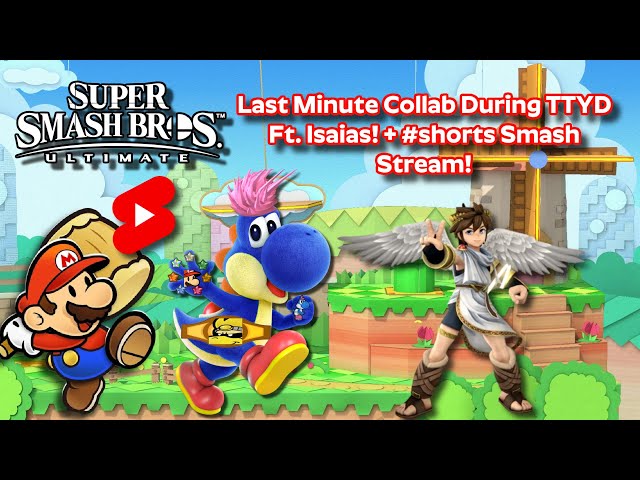 Super Smash Bros Ultimate Online Matches Part 230 #shorts First Shorts Stream & Icy Collab!