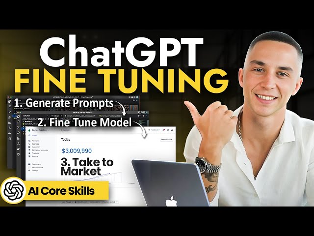 How to Fine Tune GPT3 | Beginner's Guide to Building Businesses w/ GPT-3