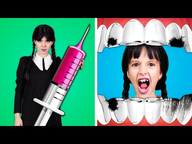 Wednesday Addams Survived Toughest Job | Smart Gadgets & Funny Situations by Gotcha! Hacks