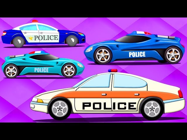 Police Car | Formation And Uses | Vehicle Videos For Babies by Kids Channel