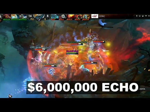Universe $6,000,000 Echo Slam Dunk Dota 2 TI5