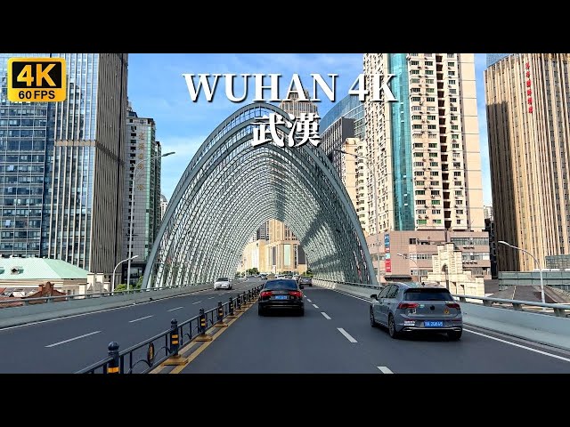 4K China Street View｜The national central city with a population of 13.64 million - Wuhan City
