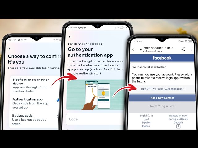 Fix Go to Your Authentication App Facebook Problem 2024 | Bypass Two Factor Authentication Facebook