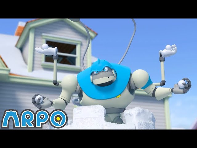 ☃️ Daniel's SNOWBALL fight!! ☃️ | ARPO | Kids TV Shows | Cartoons For Kids | Fun Anime