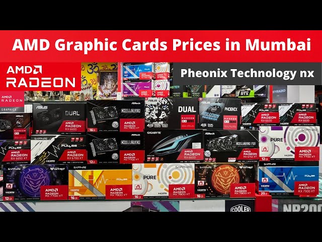 Latest AMD Graphics Cards Prices in Lamington Road Mumbai | Pheonix Technology NX