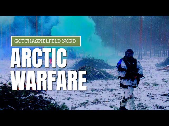 Arctic Warfare - Destroy the Convoy - Paintball with real TANKS