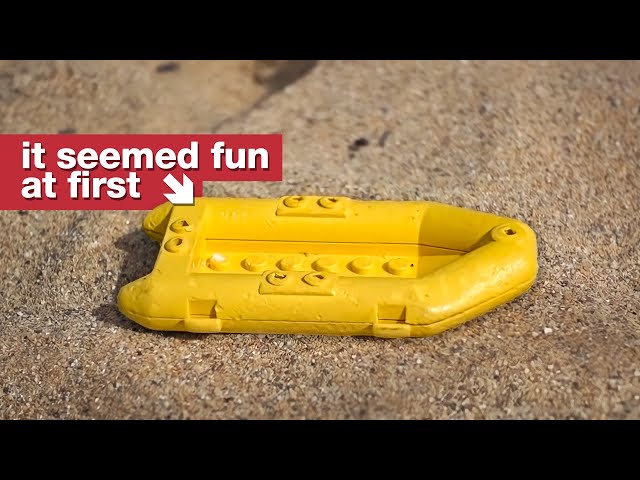 The beach where Lego keeps washing up