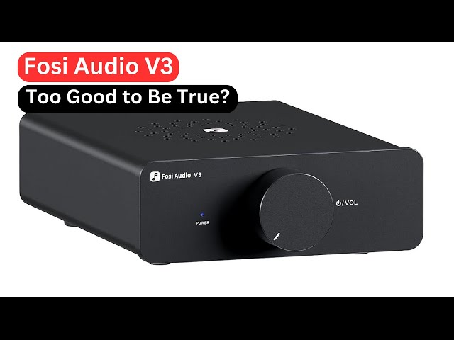 Fosi Audio V3 Review: Affordable Powerhouse or Too Good to Be True?
