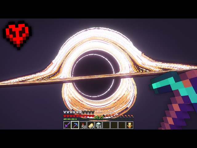 I Built a Black Hole in Minecraft!
