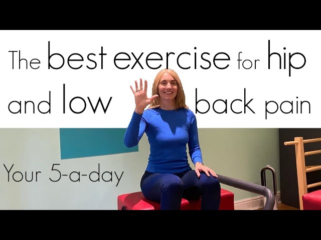 The Best Exercise for Hip and Low Back Pain | Hypermobility & EDS Exercises with Jeannie Di Bon