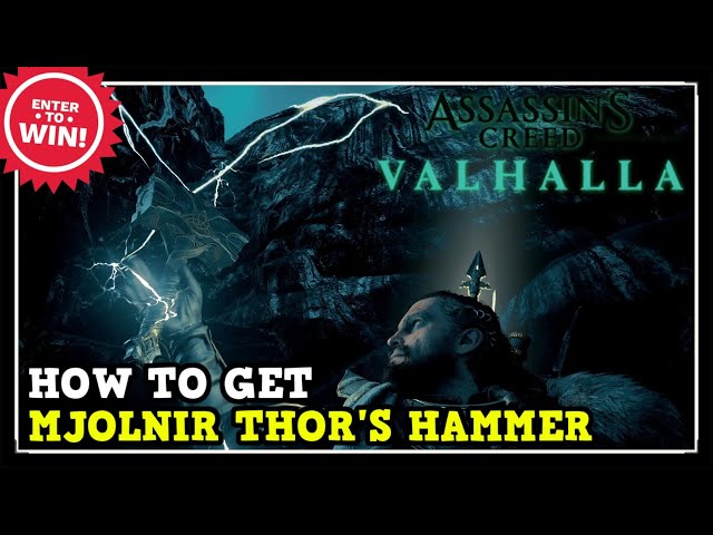Assassin's Creed Valhalla How to Get Mjolnir Thor's Hammer Location Guide (Thor's Armor Set Location